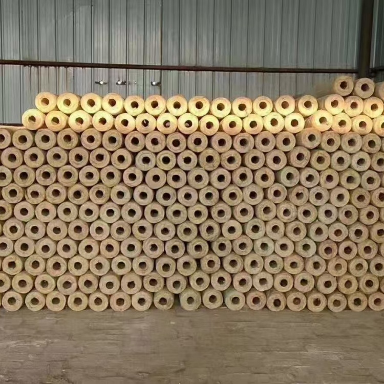 红河离心玻璃棉管-高温玻璃棉保温管加工