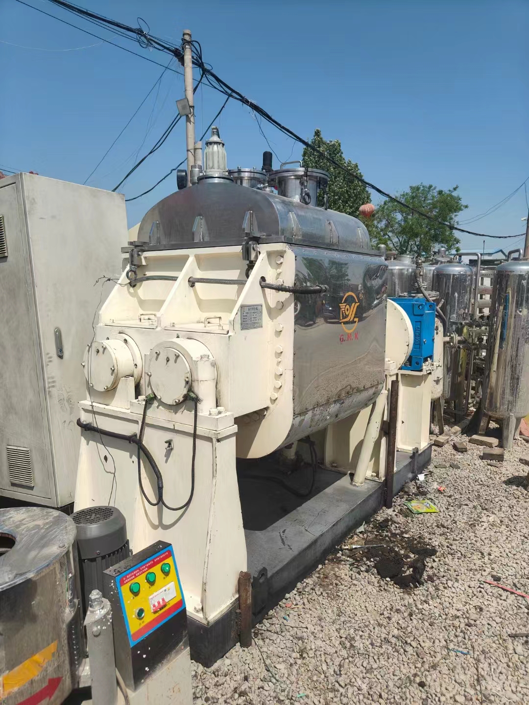 
衢州江山二手不锈钢列管冷凝器大量现货低价转让性能完好欢迎新老客户选购