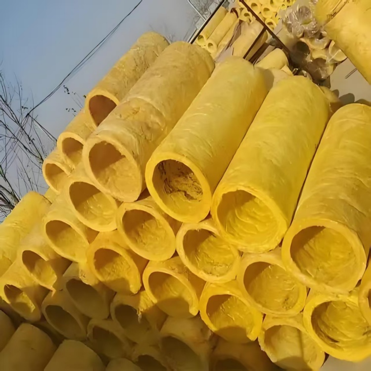 红河超细玻璃棉保温管-铝箔玻璃棉管厂家直供