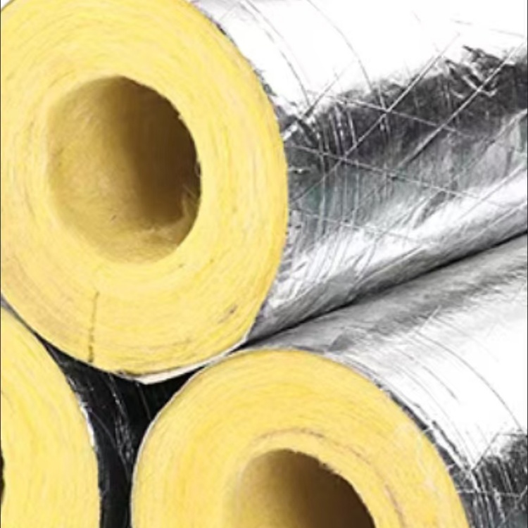 贵阳高温玻璃棉保温管-贴铝箔玻璃棉保温管厂家