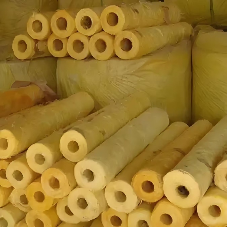 鄂州高温玻璃棉保温管-贴铝箔玻璃棉保温管厂家