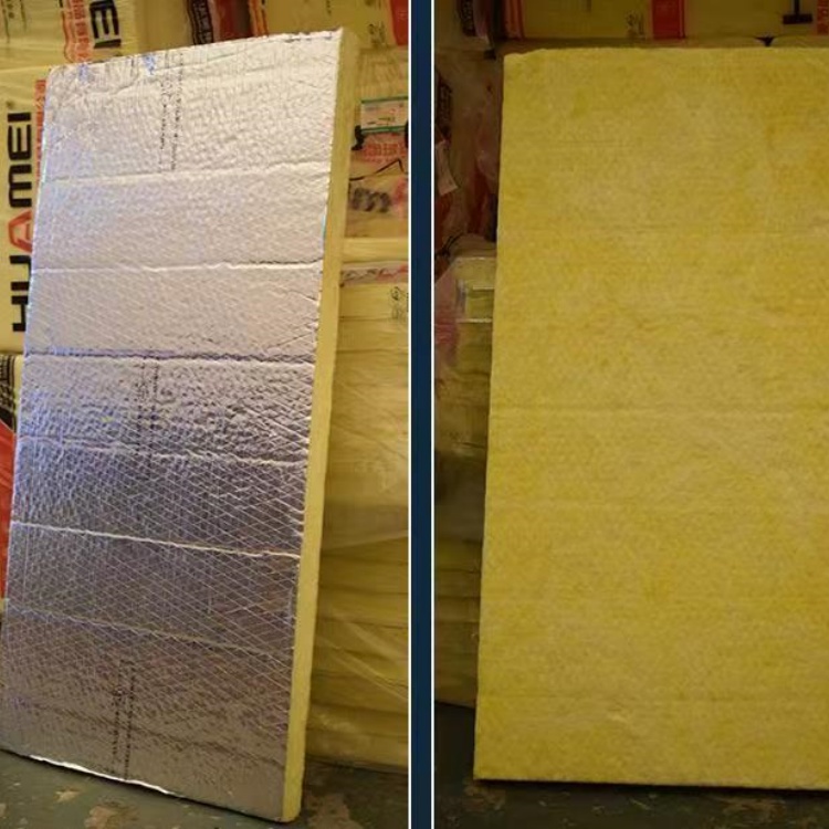 丹东铝箔玻璃棉板/贴面玻璃棉卷毡价格