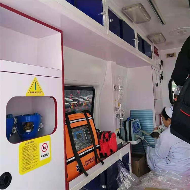 茂名电白租赁长途救护车收费价目表【3分钟出车】/今日各省市+全境派送