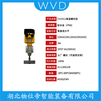 阻尼式料位计ZXK-1 WVD
