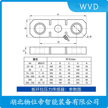 SBT-1T S型称重传感器 WVD