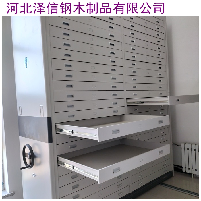 
德州钢制手摇密集架生产，节省空间高效存储首选