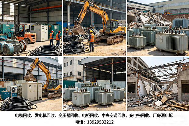 东莞废旧冷水机组、溴化锂中、螺杆机央空调回收免费上门看货报价