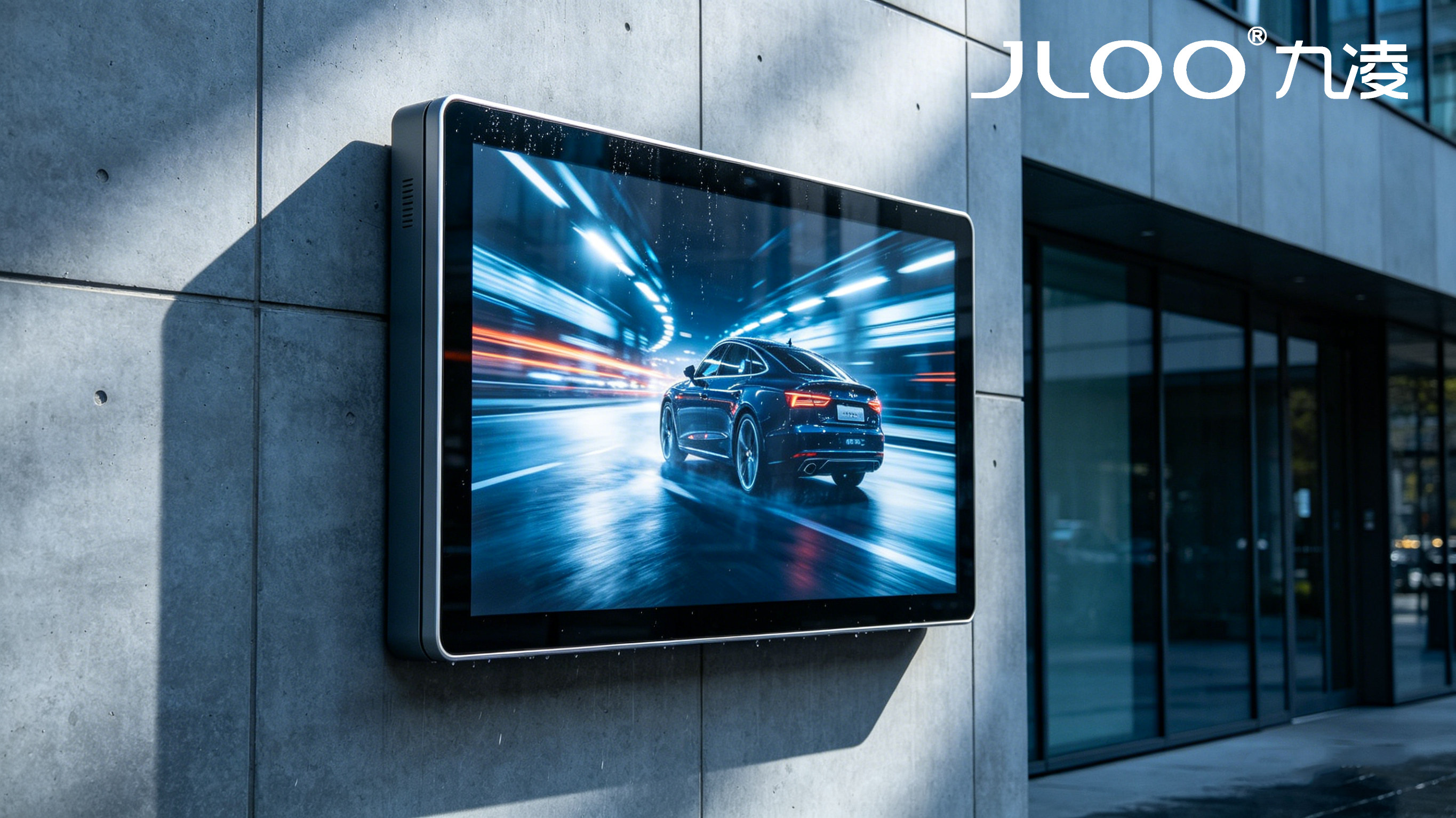55寸户外广告机推荐智能预警-九凌JLOO体育赛事宣传