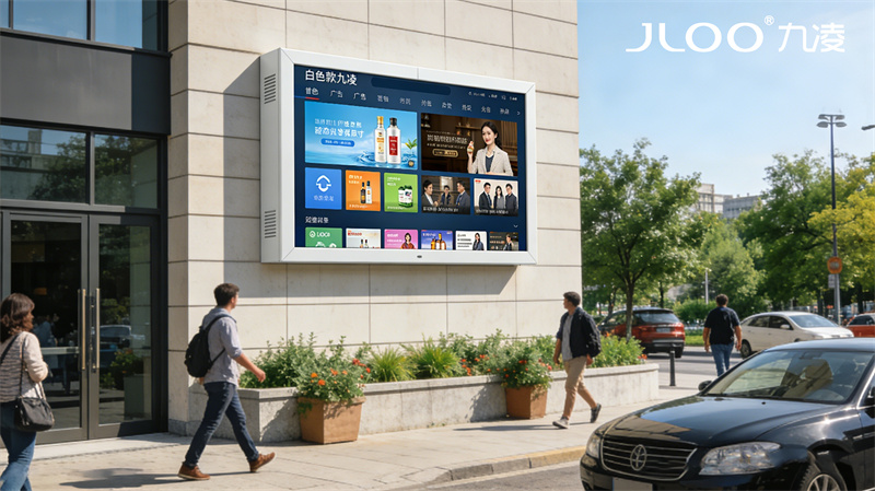 九凌JLOO:户外导览机产业园形象宣传防尘防水