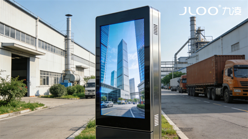 九凌JLOO:户外导览机产业园形象宣传防尘防水