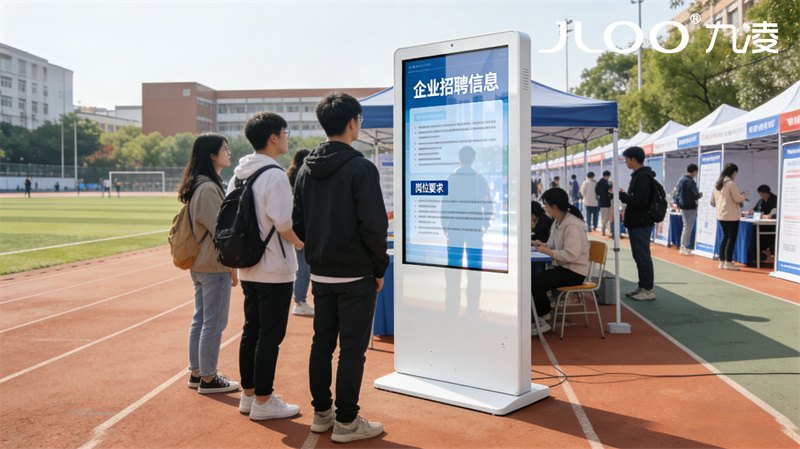 2026年4月最新：九凌JLOO丨55英寸森林公园2000cd/㎡超薄一体机