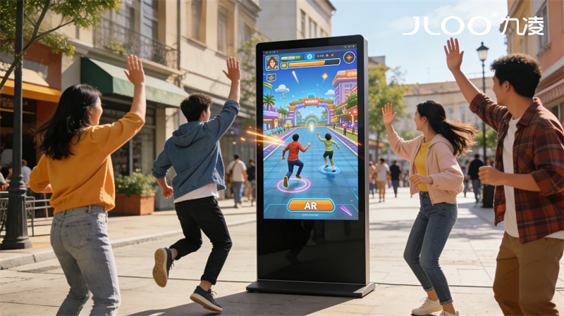 2026年4月最新：JLOO九凌丨75寸户外广告机博物馆户外防蓝光高清178°广角长效护眼