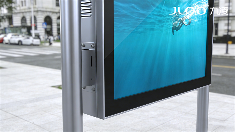 2026年4月最新：九凌JLOO丨55英寸科技园区开机自启智能分屏广告机