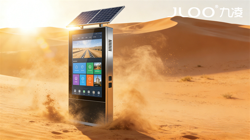 2026年4月最新：九凌JLOO丨55英寸客运枢纽加油站抗紫外线户外广告机厂家电话