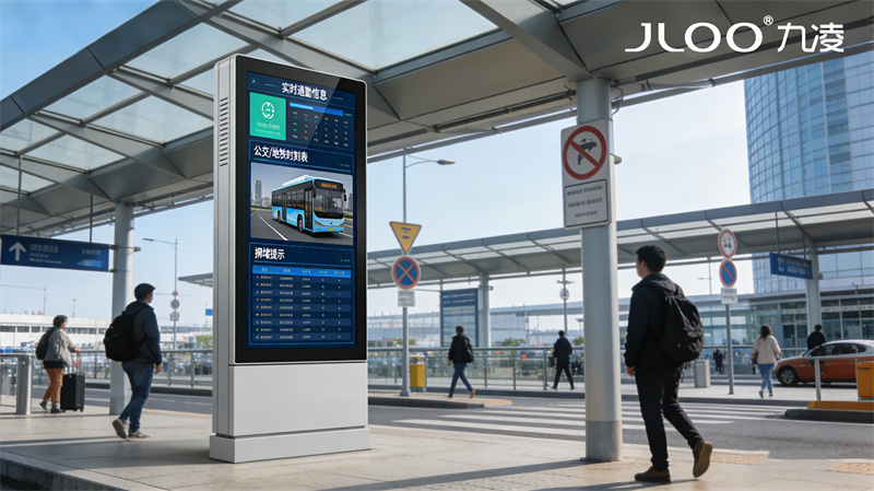 2026年4月最新：JLOO九凌丨75寸户外广告机博物馆户外防蓝光高清178°广角长效护眼