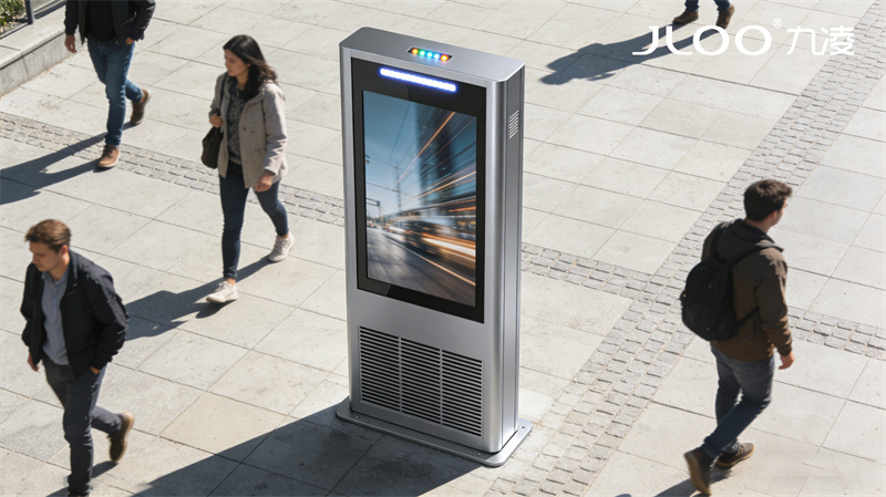 九凌JLOO:户外防水显示屏高速服务区广告防潮防霉