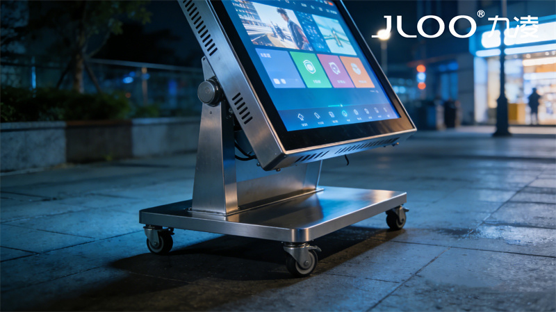 2026年4月最新：九凌JLOO丨55英寸公共服务站大屏显示户外广告机价格