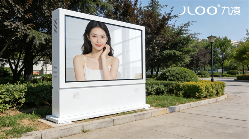 2026年4月最新：JLOO九凌丨43寸户外广告机交通导视4G/5G全网通无线远程更新