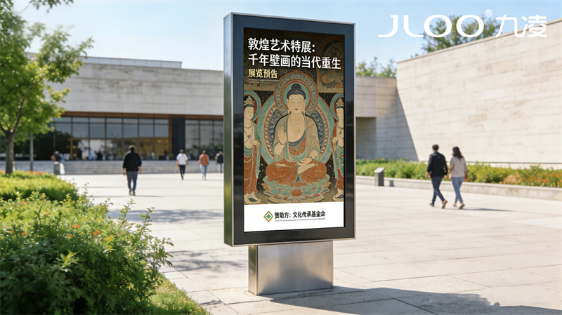 2026年4月最新：九凌JLOO丨55英寸小学4G联网高清户外广告机