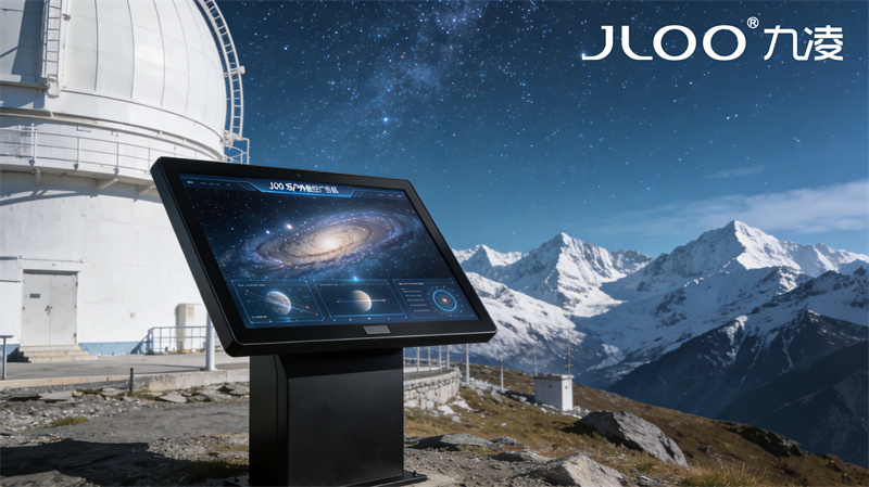 2026年4月最新：JLOO九凌丨43寸户外广告机环卫站点智能风冷散热温控自动启停高温不降频