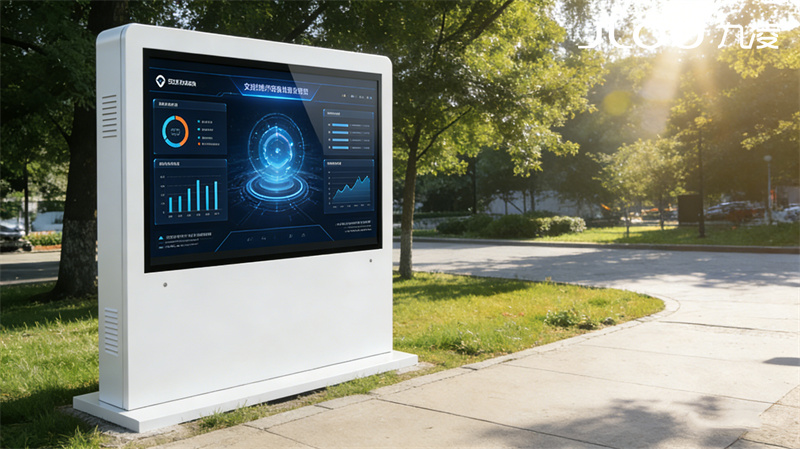 2026年4月最新：九凌JLOO丨55英寸马术俱乐部白昼清晰防眩光户外广告机