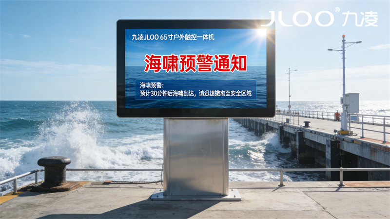 2026年4月最新：九凌JLOO丨55英寸少年宫艺术中心红外感应立式户外广告机