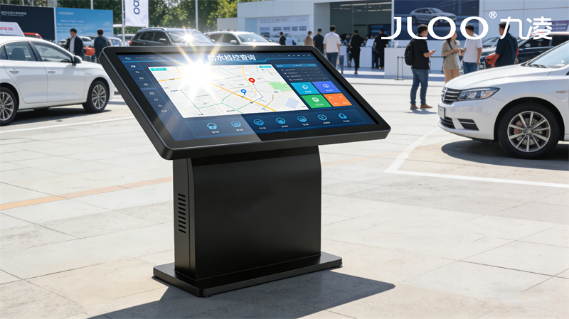 2026年4月最新：九凌JLOO丨55英寸文旅小镇不掉机户外数字标牌