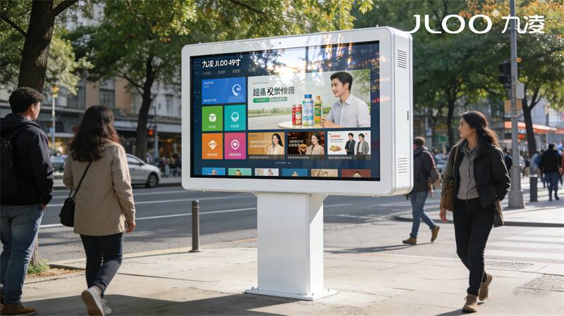九凌JLOO:大学校园防雨淋户外一体机十大名牌
