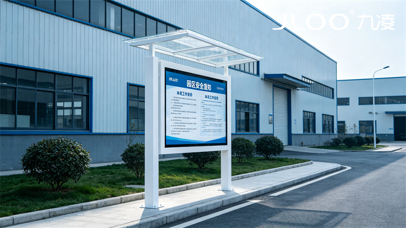 2026年最新：JLOO九凌丨86寸户外广告机医院加强筋结构提升机身整体强度