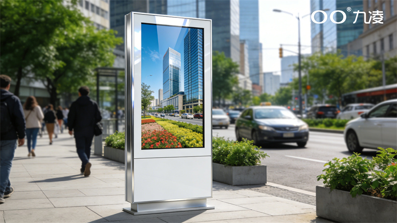 2026年4月最新：九凌JLOO丨55英寸工业园区网络唤醒户外广告机价格