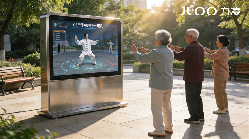 2026年4月最新：JLOO九凌丨75寸户外广告机文化礼堂大功率散热大尺寸设备稳定降温