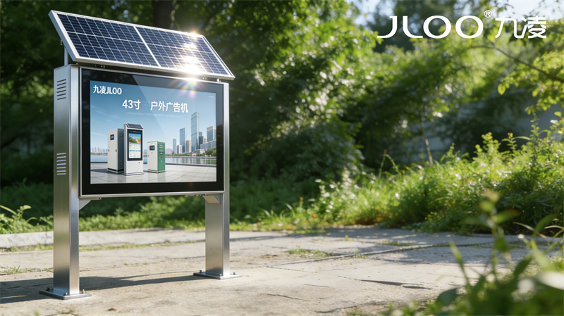 九凌JLOO:应急指挥点工业级主板落地式户外广告机
