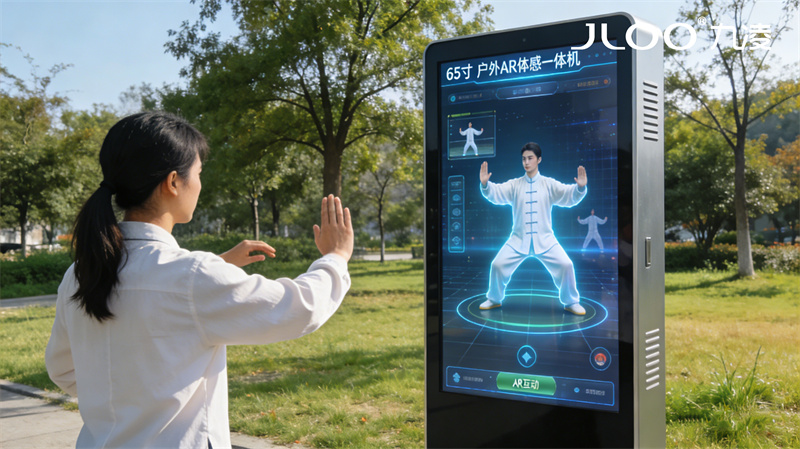 2026年4月最新：JLOO九凌丨43寸户外广告机智慧站牌WiFi智能联网网络灵活部署