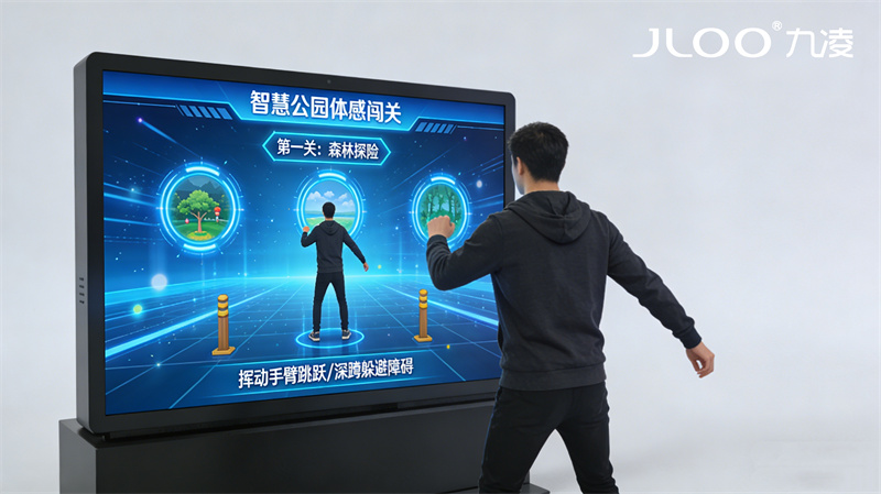 2026年4月最新：JLOO九凌丨65寸户外广告机港口智能除湿散热防潮二合一