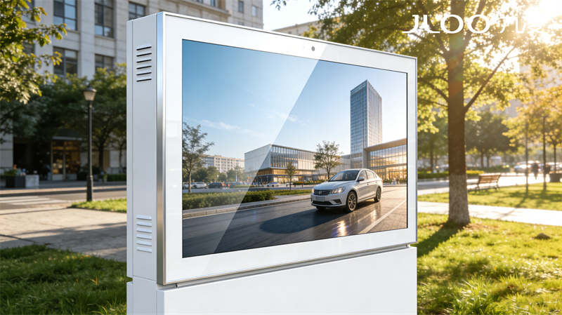 2026年4月最新：JLOO九凌丨43寸户外广告机食品产业园低温防冻恒温工业散热机身快速导热