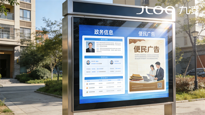 2026年4月最新：JLOO九凌丨43寸户外广告机旅游景区室外防暴雨密封抗沙尘耐风化防护
