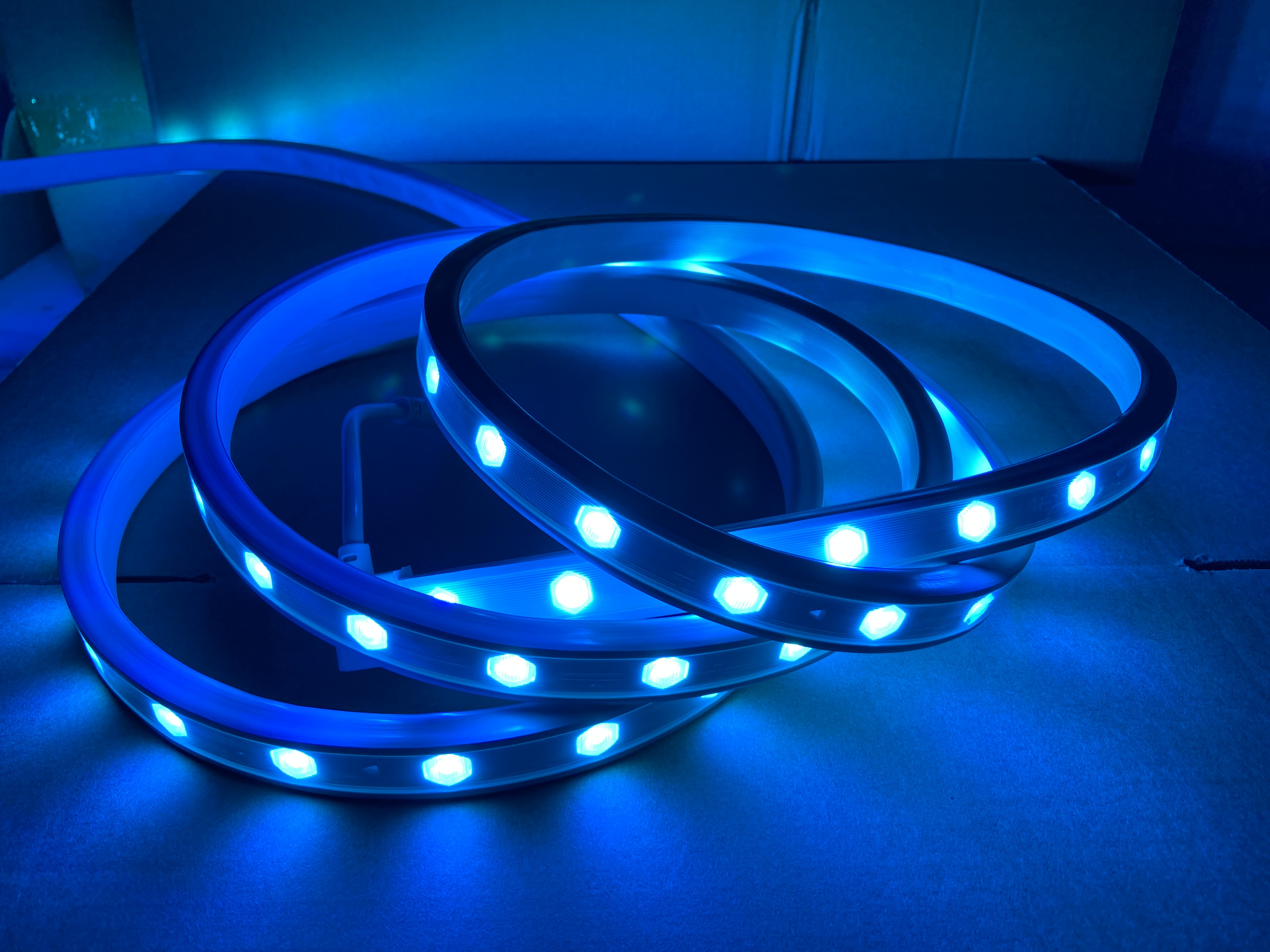 JBOAN金博安幻彩霓虹灯雕塑艺术品夜景照明优质灯具厂家推荐