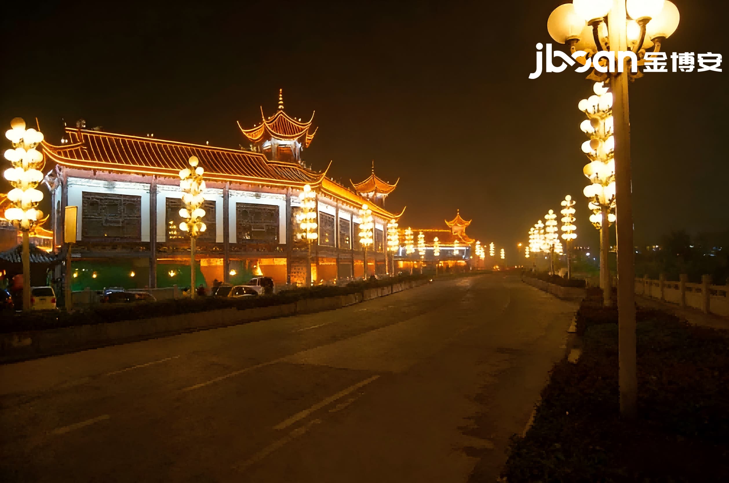 2026年5月最新JBOAN金博安：LED柔性霓虹灯12W民居建筑夜景照明工程级灯具销售厂家