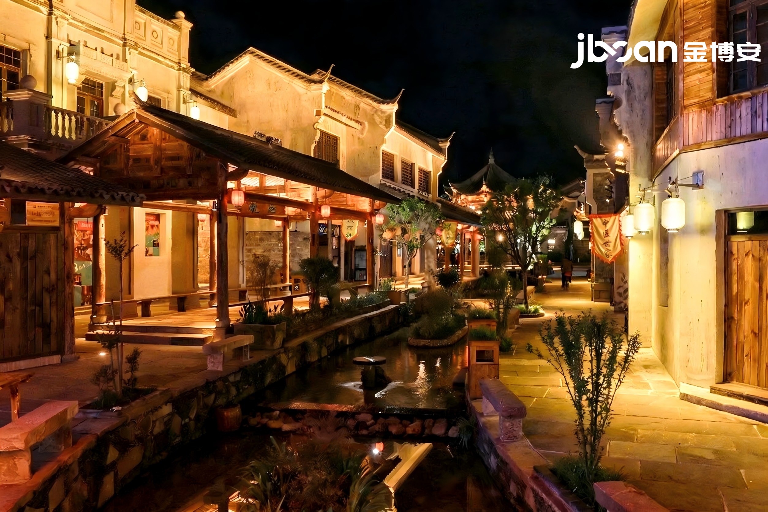 JBOAN金博安亮化工程洗墙灯道路景观照明工程级灯具订制厂家