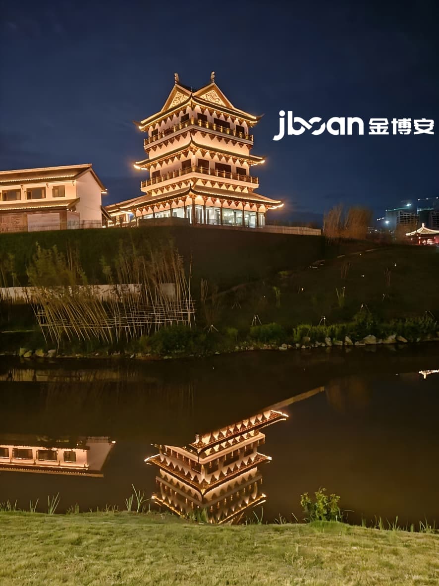 JBOAN金博安DMX霓虹灯教育建筑夜景照明灯具厂家怎么选