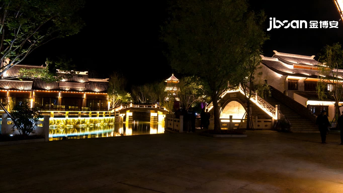 JBOAN金博安：亮化工程霓虹灯城市公园夜景照明工程级灯具生产厂家