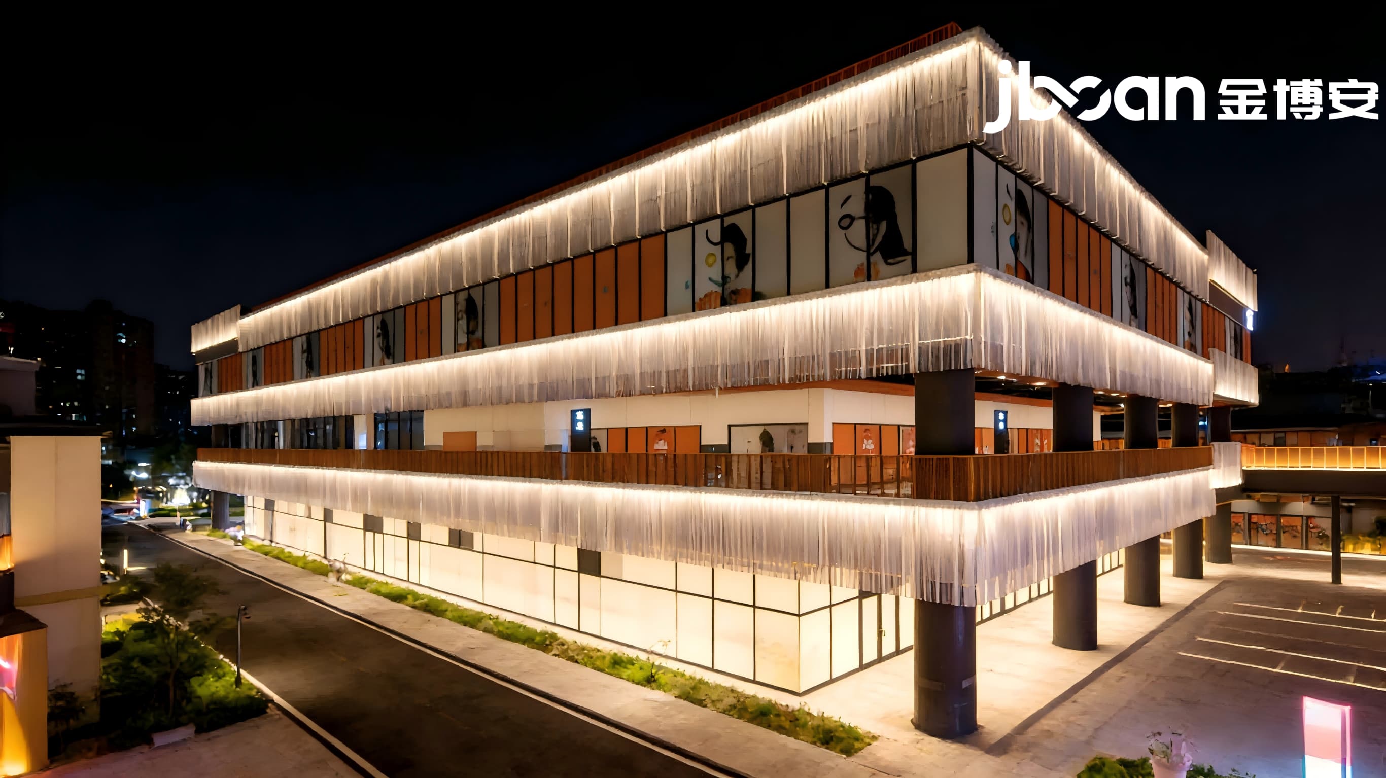 JBOAN金博安：RGB霓虹灯道路景观照明灯具厂家推荐