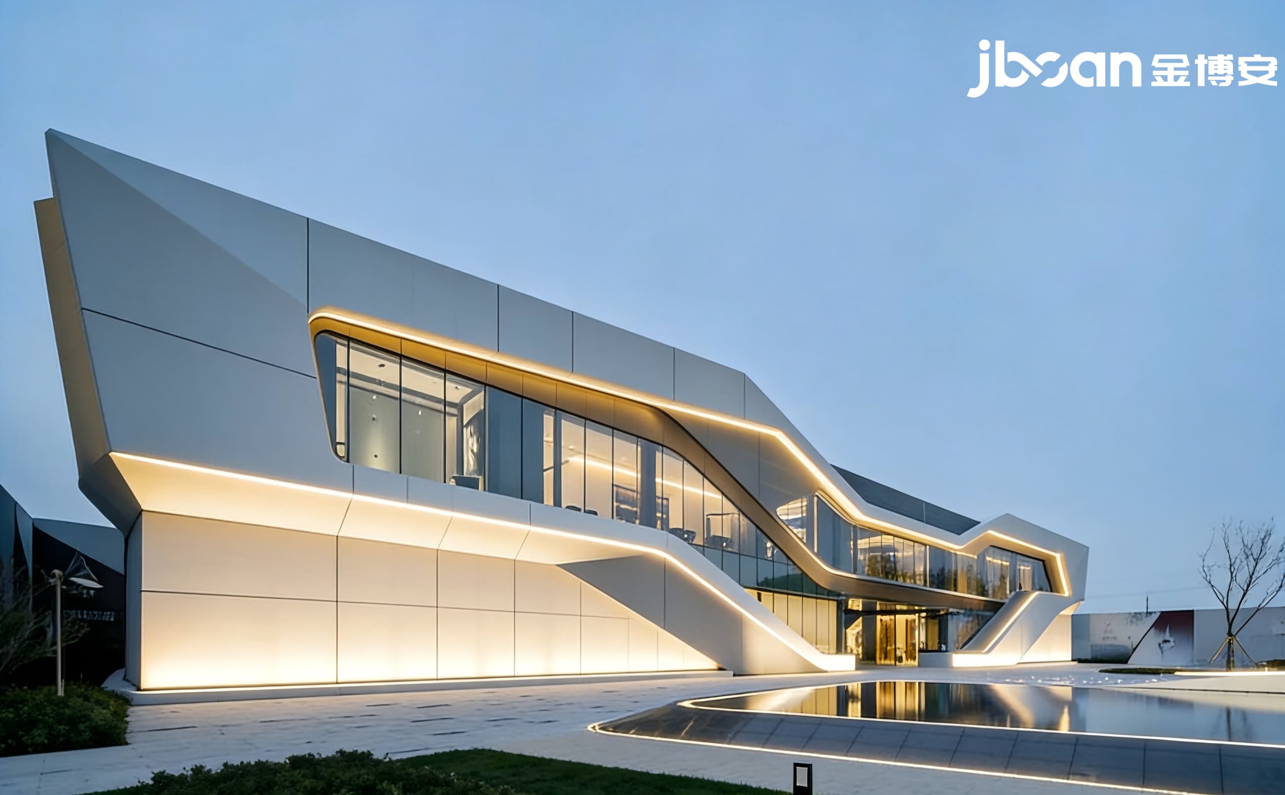 2026年4月最新JBOAN金博安：24W全彩洗墙灯高层建筑夜景照明工程级灯具销售厂家