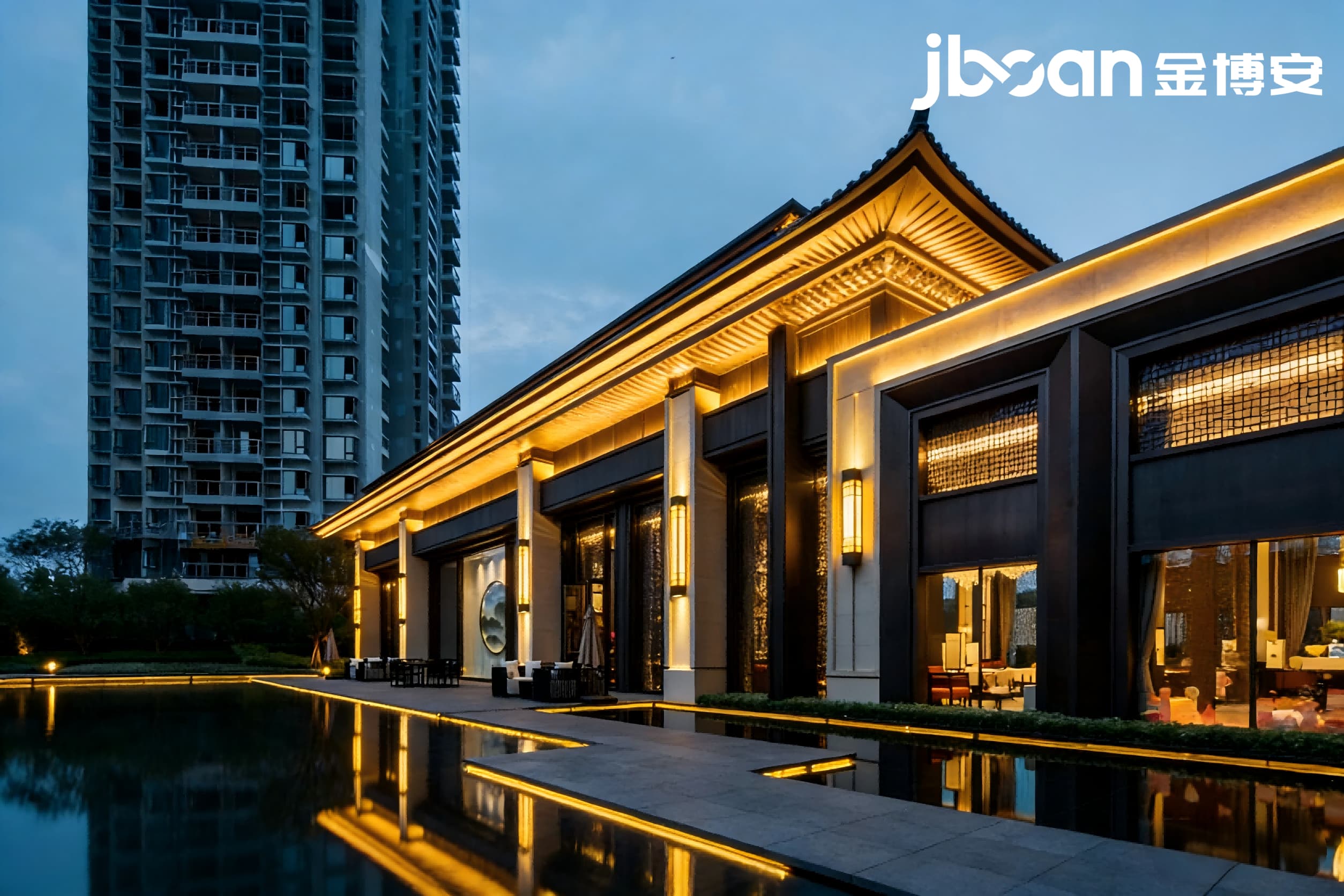 2026年4月最新JBOAN金博安：12全彩灯带市政亮化工程工程级灯具供应厂家