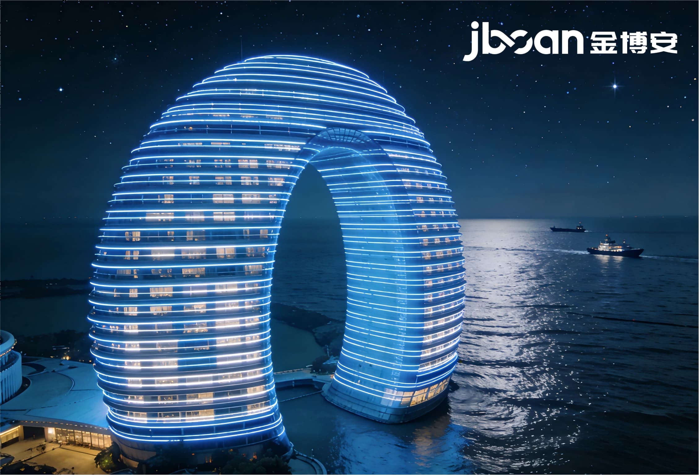 2026年4月最新JBOAN金博安：24W全彩洗墙灯医疗建筑夜景照明工程级灯具销售厂家