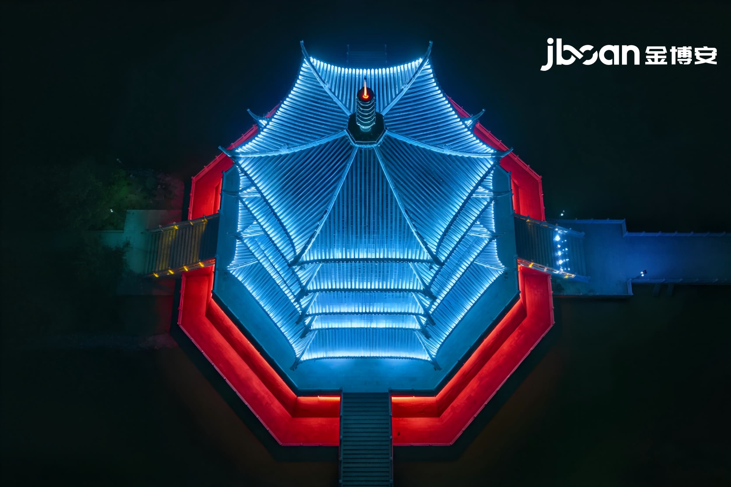 JBOAN金博安：LED霓虹灯楼宇亮化灯具源头厂家怎么选