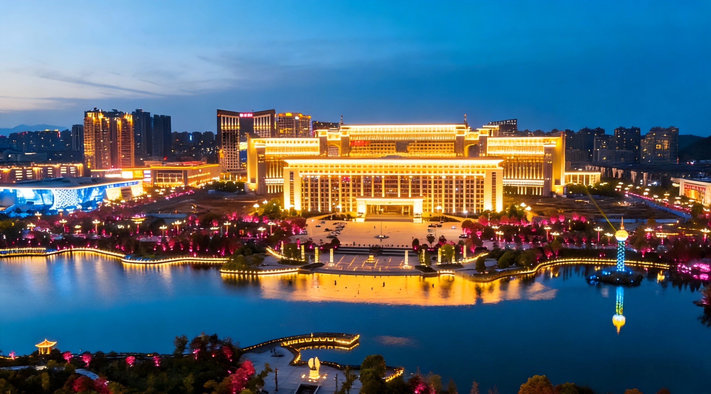 JBOAN金博安：RGB灯带商业建筑夜景照明工程级灯具供应厂家