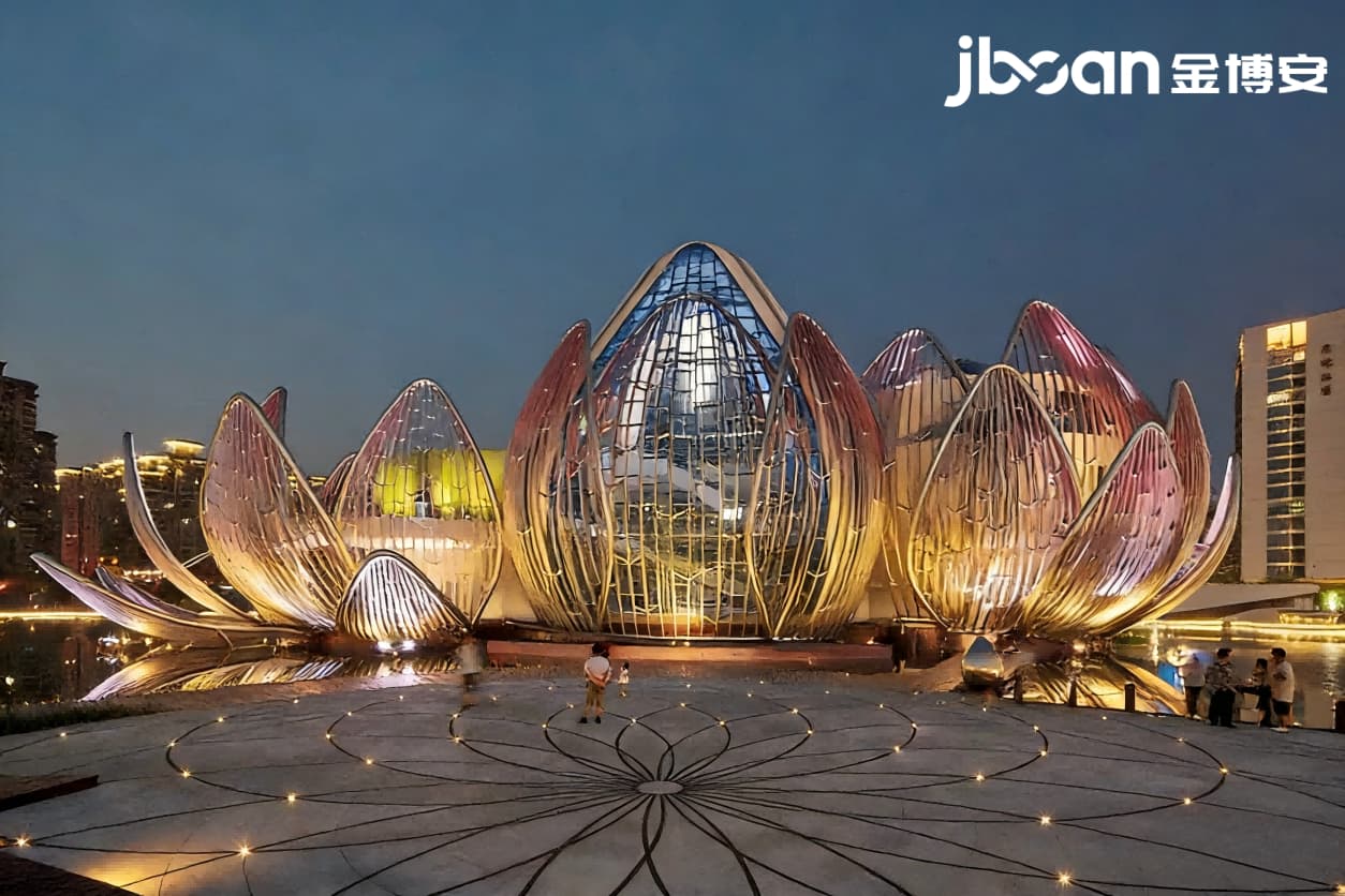 2026年4月最新JBOAN金博安：24W全彩洗墙灯港口码头建筑功能性亮化项目工程级灯具靠谱供应商