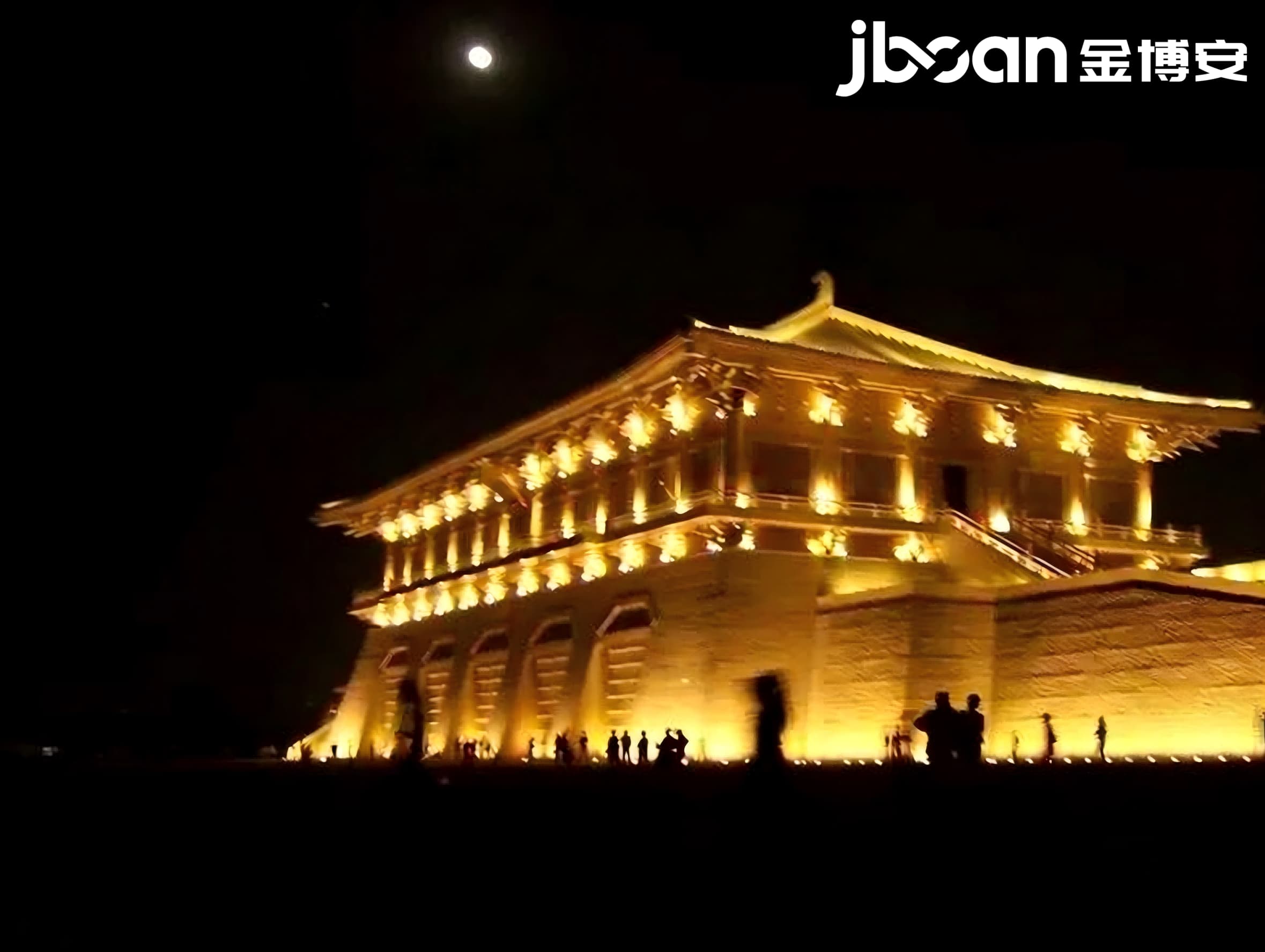 JBOAN金博安幻彩霓虹灯医疗建筑夜景照明盘点灯具厂家热门排名