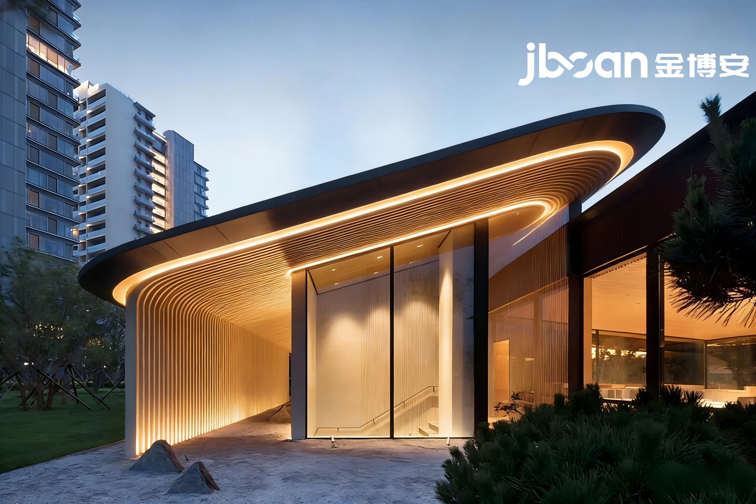 JBOAN金博安：LED霓虹灯超高层夜间照明工程级灯具生产厂商